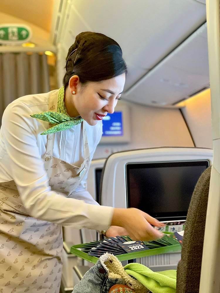 Bamboo Airways Flight Attendant Service Tray 