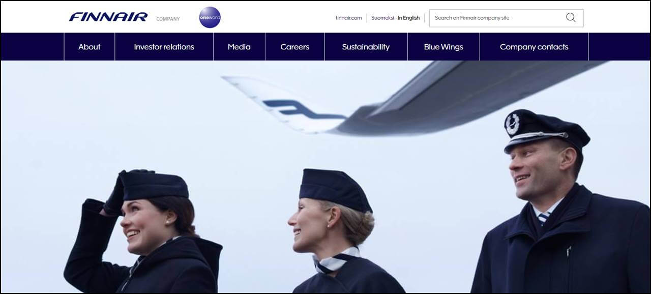 Finnair Careers Page