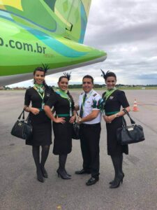 MAP Linhas Aereas cabin crews and pilots windy
