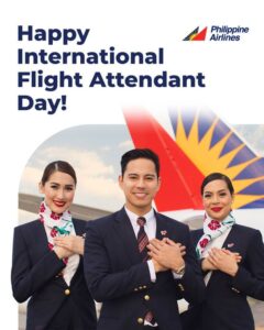 Philippine Airlines flight attendants poster