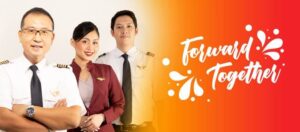 Royal Air Philippines flight attendant and pilots