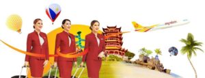 Royal Air Philippines flight attendants poster