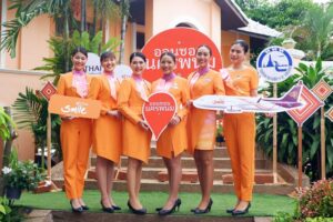Thai Smile Airways flight attendants event