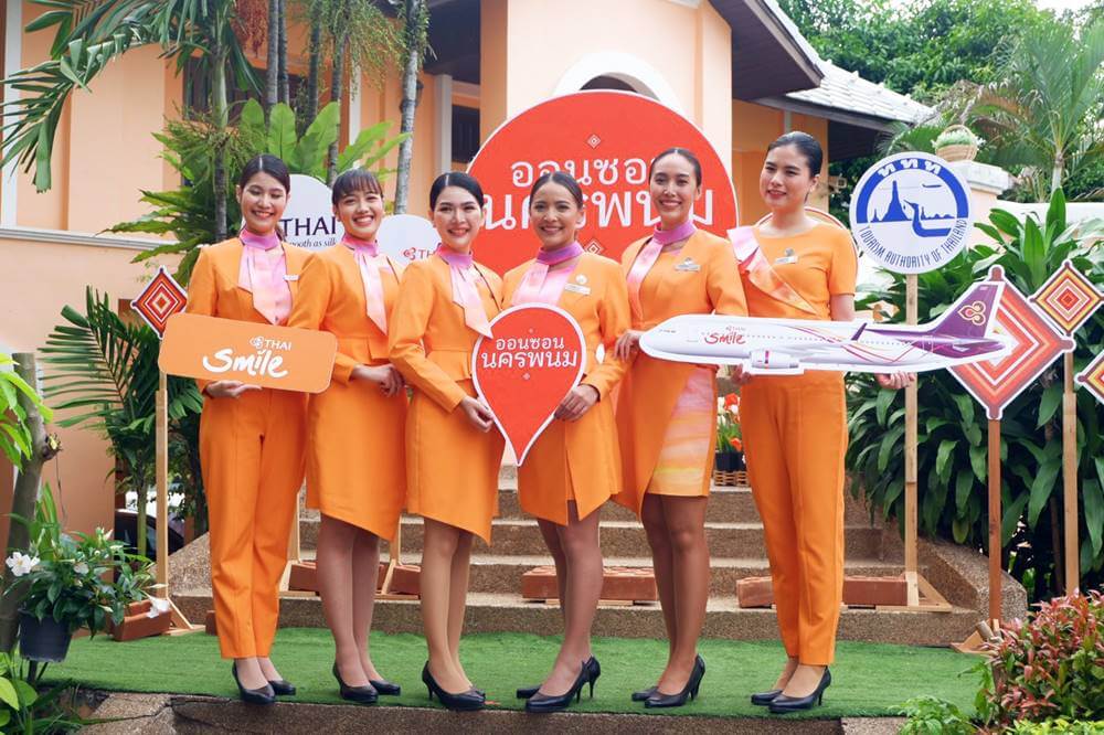 Thai Smile Airways flight attendants event