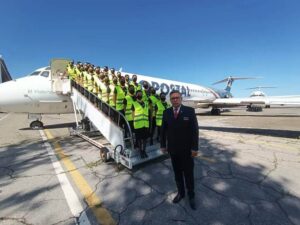 Aeropostal flight attendant training visit