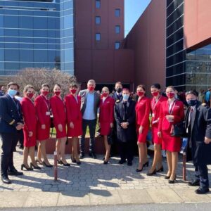 Albawings flight attendants training