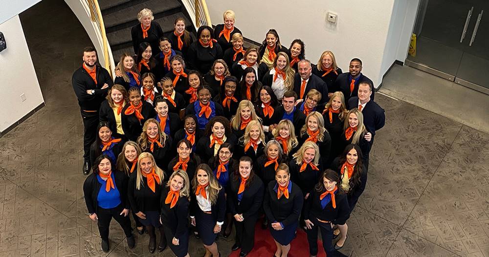 Allegiant Air flight attendants class