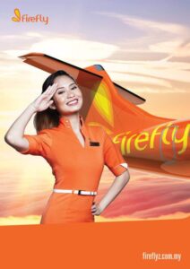 Firefly Airlines flight attendant poster