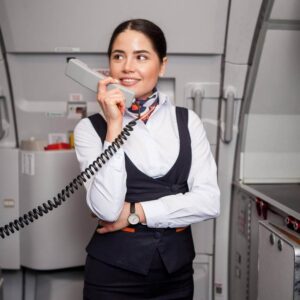 HiSky flight attendant phone