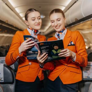 HiSky flight attendants magazine