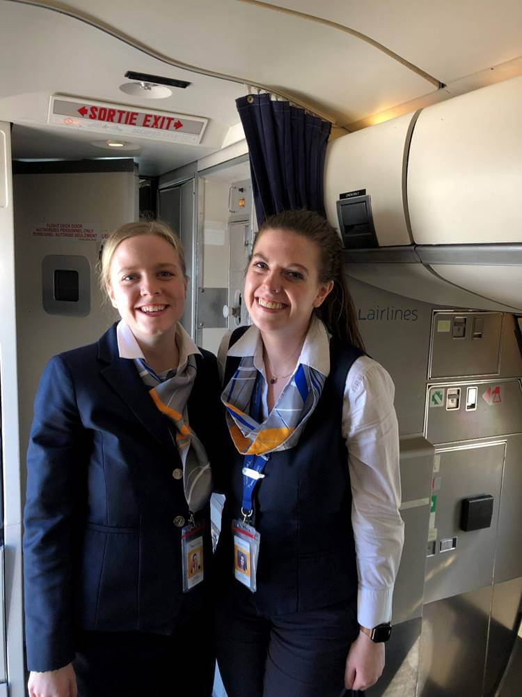 Provincial Airlines flight attendants