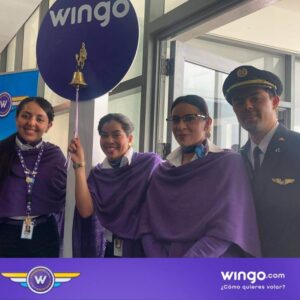 Wingo flight attendants and pilots