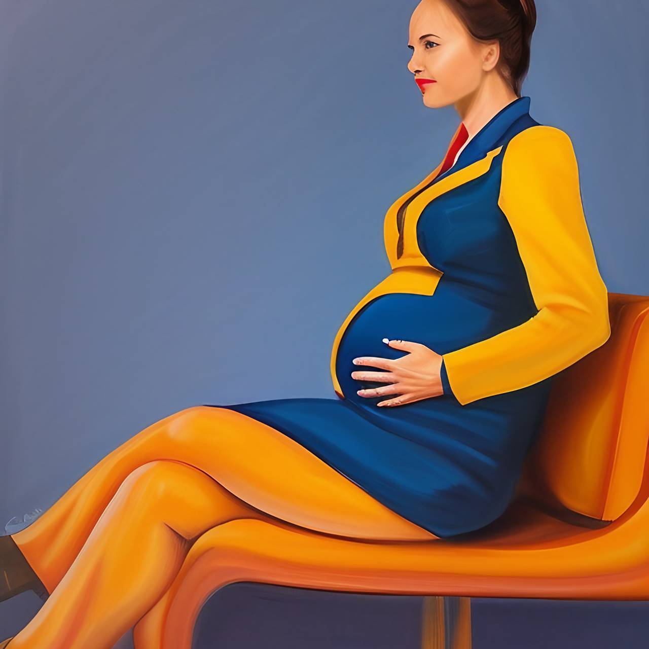 air hostess pregnant