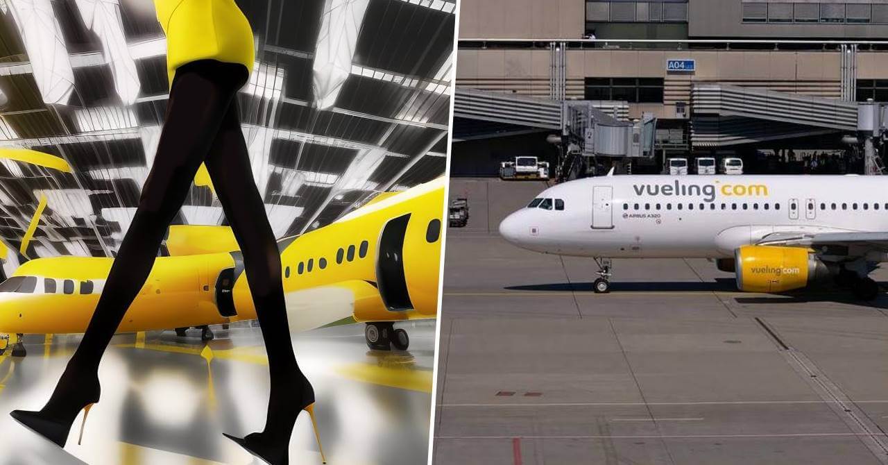 vueling penalized for requiring female flight attendants to wear high heels