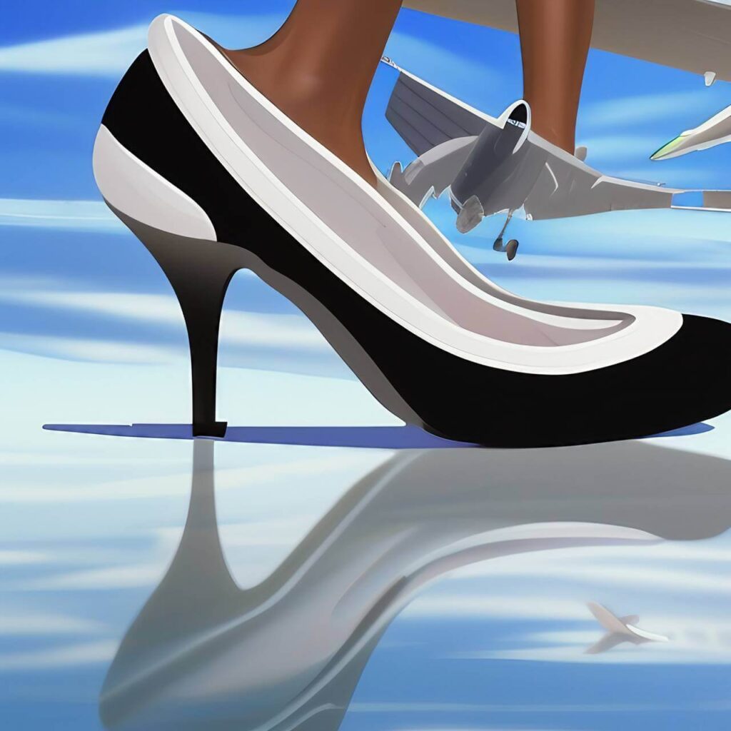 Flight Attendant Shoes Importance of Comfort and Durability Cabin