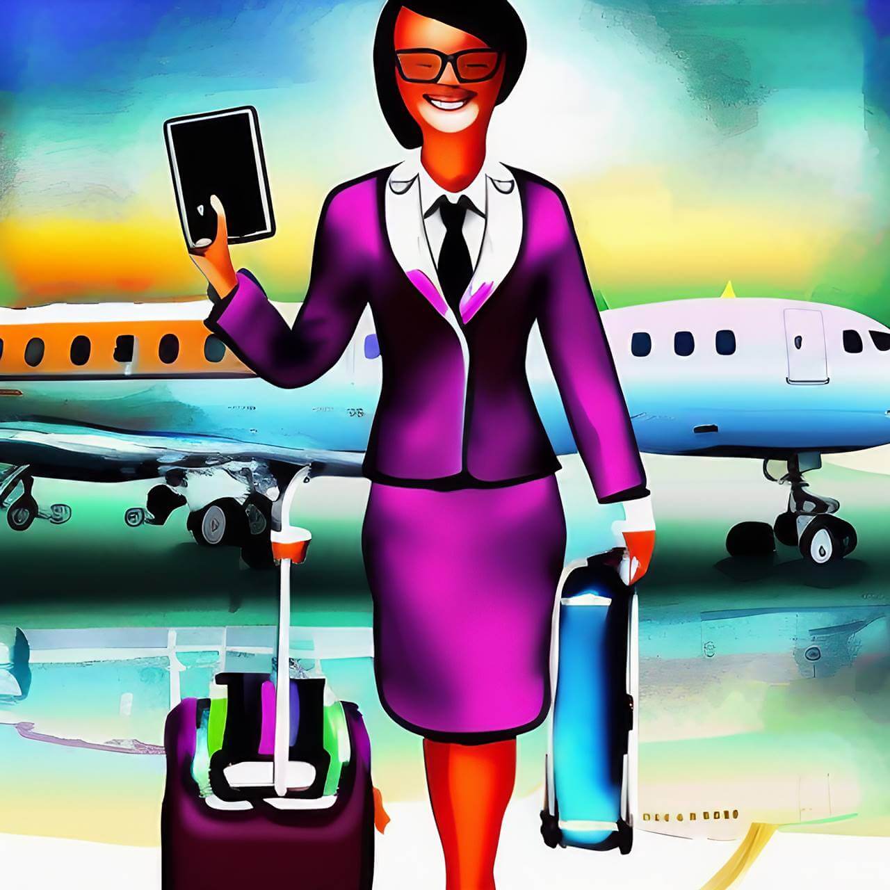 instagram captions for flight attendants