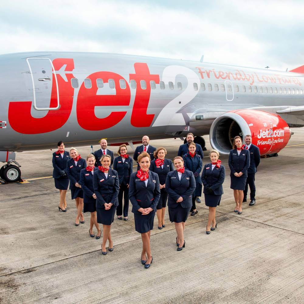 Jet2 for pilots and Jet2 Hub Locations for flight attendants