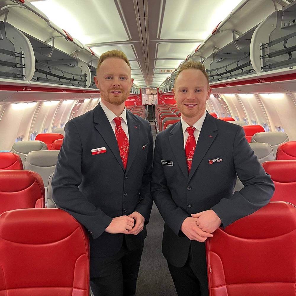 jet2 male flight attendants