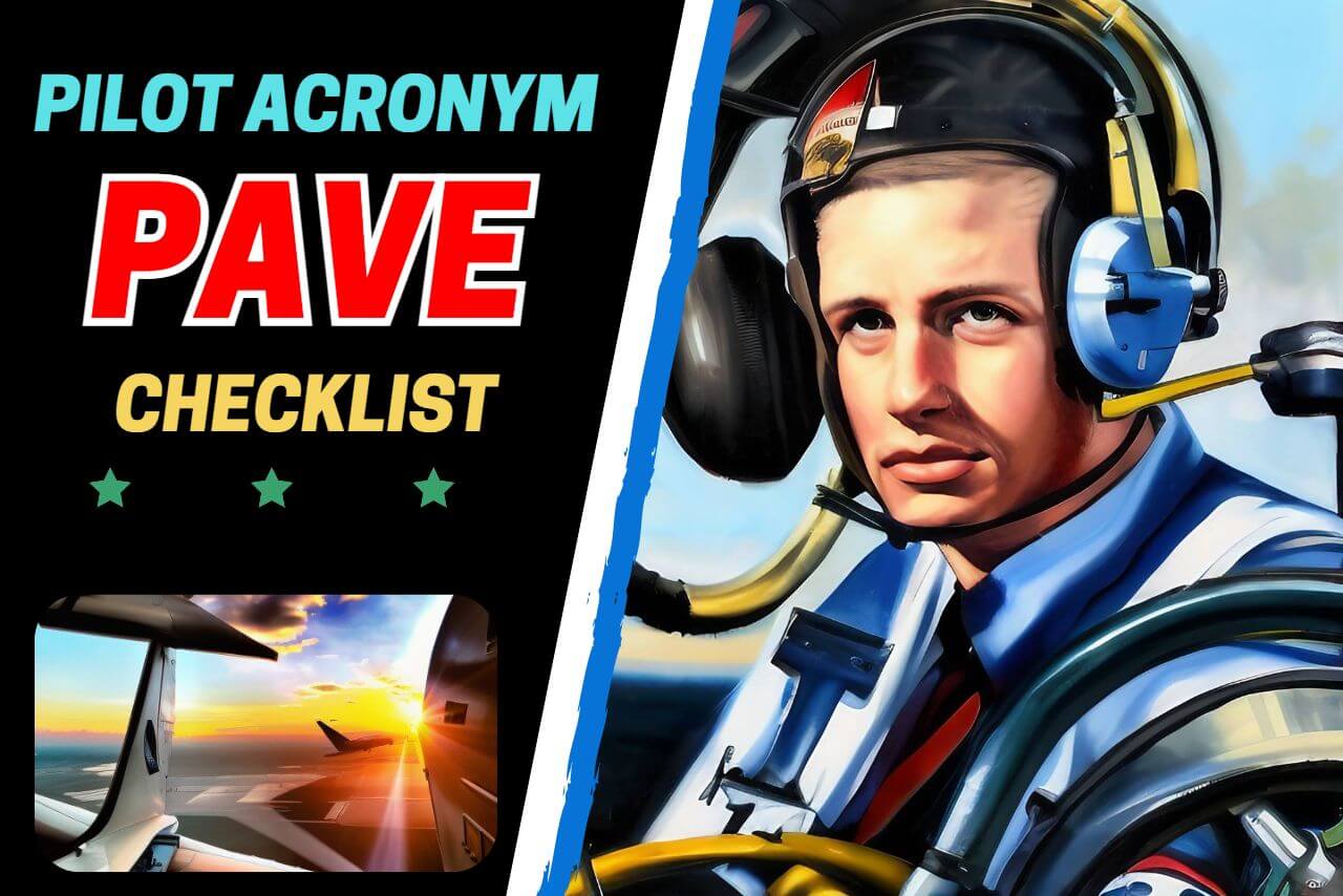 pave checklist acronym aviation pilot