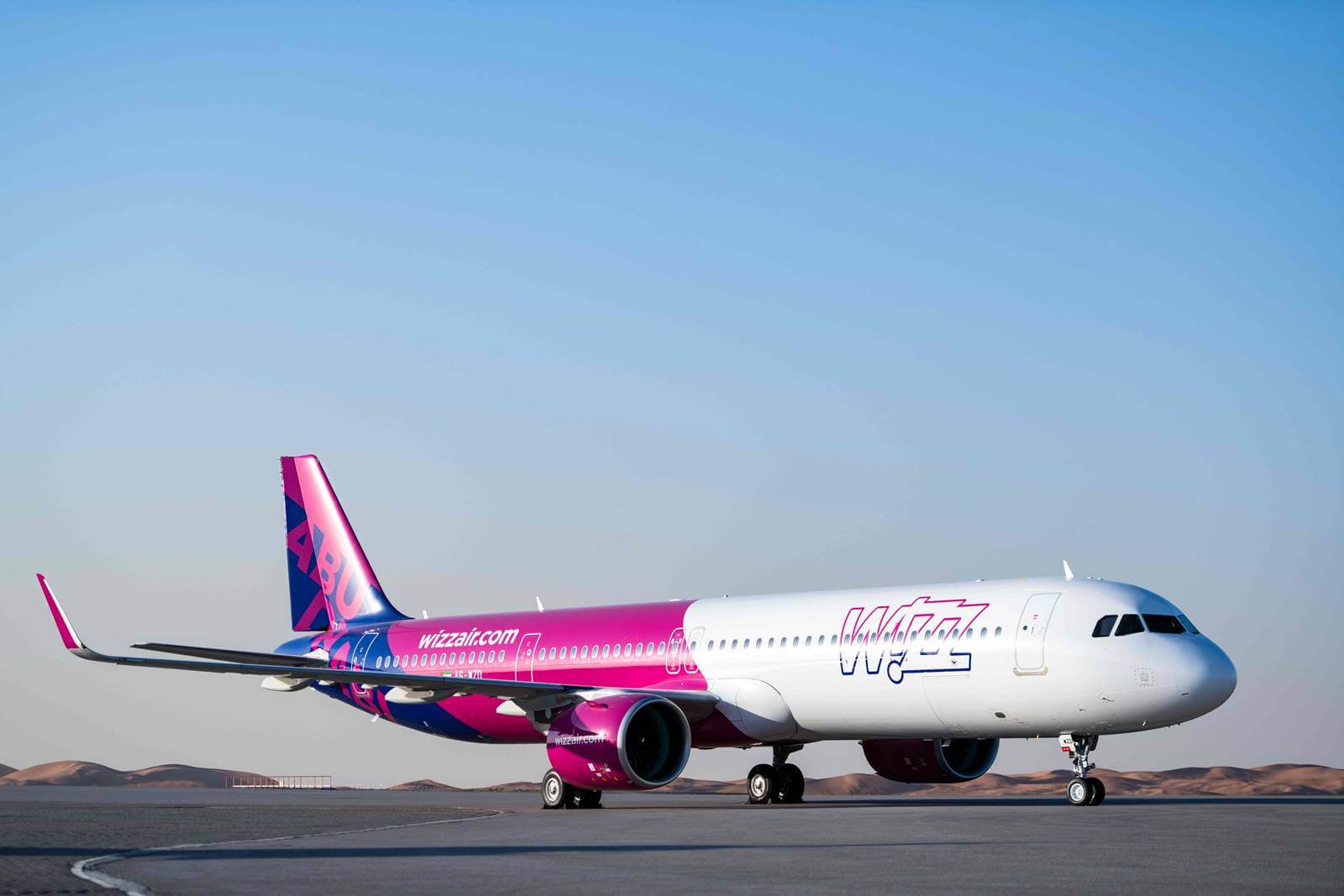 Wizz Air A321 Neo Abu Dhabi