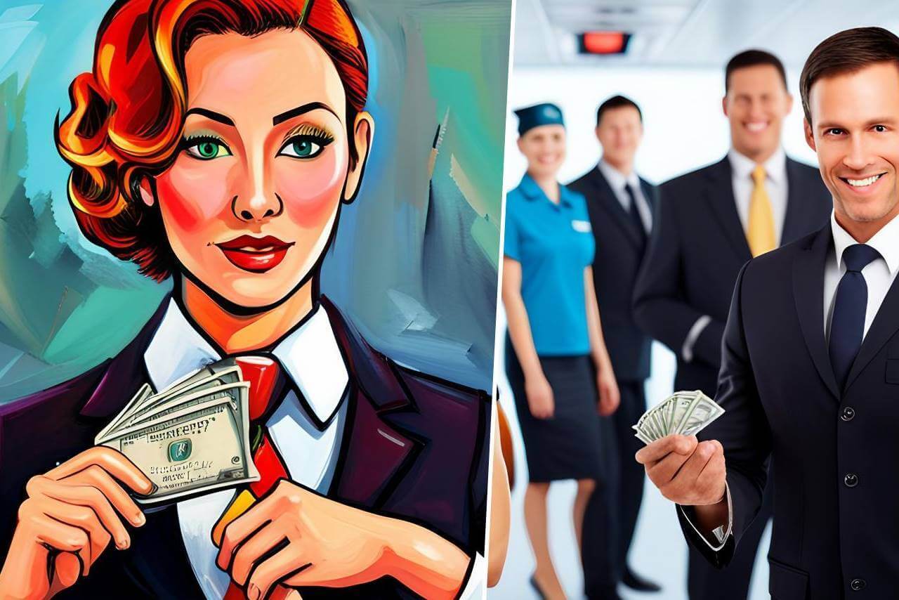flight attendant salary usa