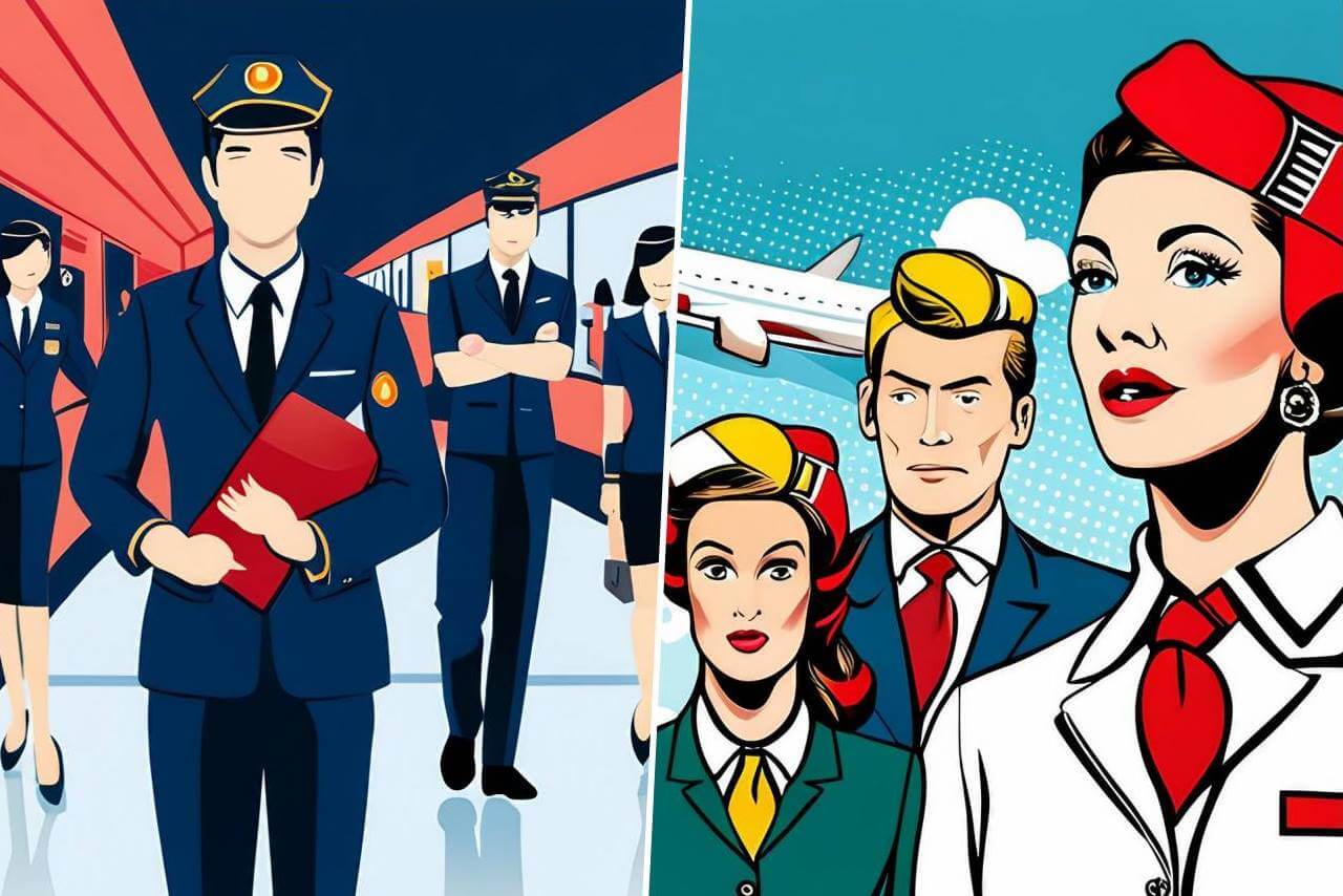 what to do in flight attendant school