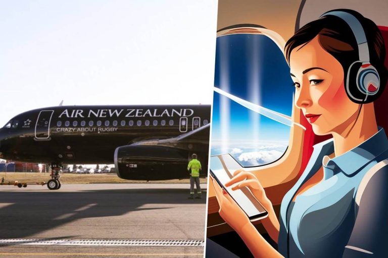 Air New Zealand (NZ) Inflight WiFi Onboard Cabin Crew HQ