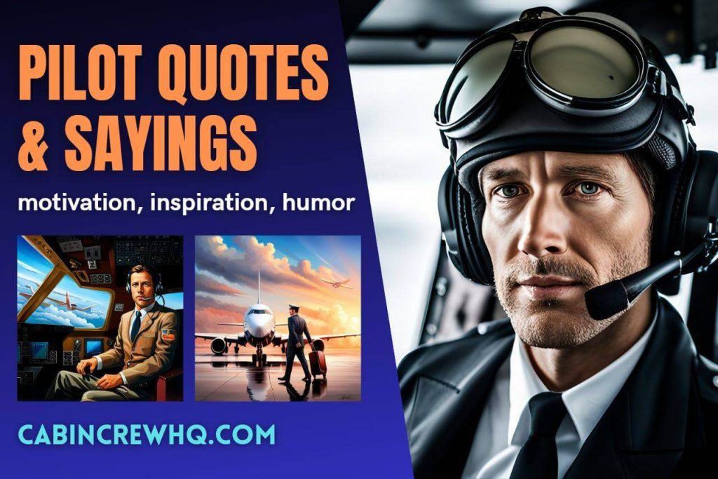 275+ Pilot Quotes, Sayings and Inspirational Messages Cabin Crew HQ