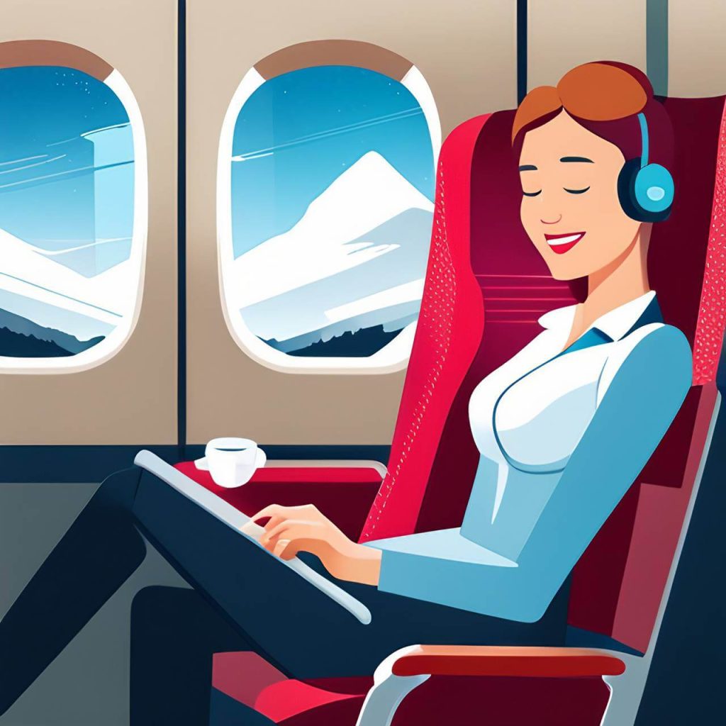 Virgin Atlantic Inflight WiFi and Entertainment System Cabin