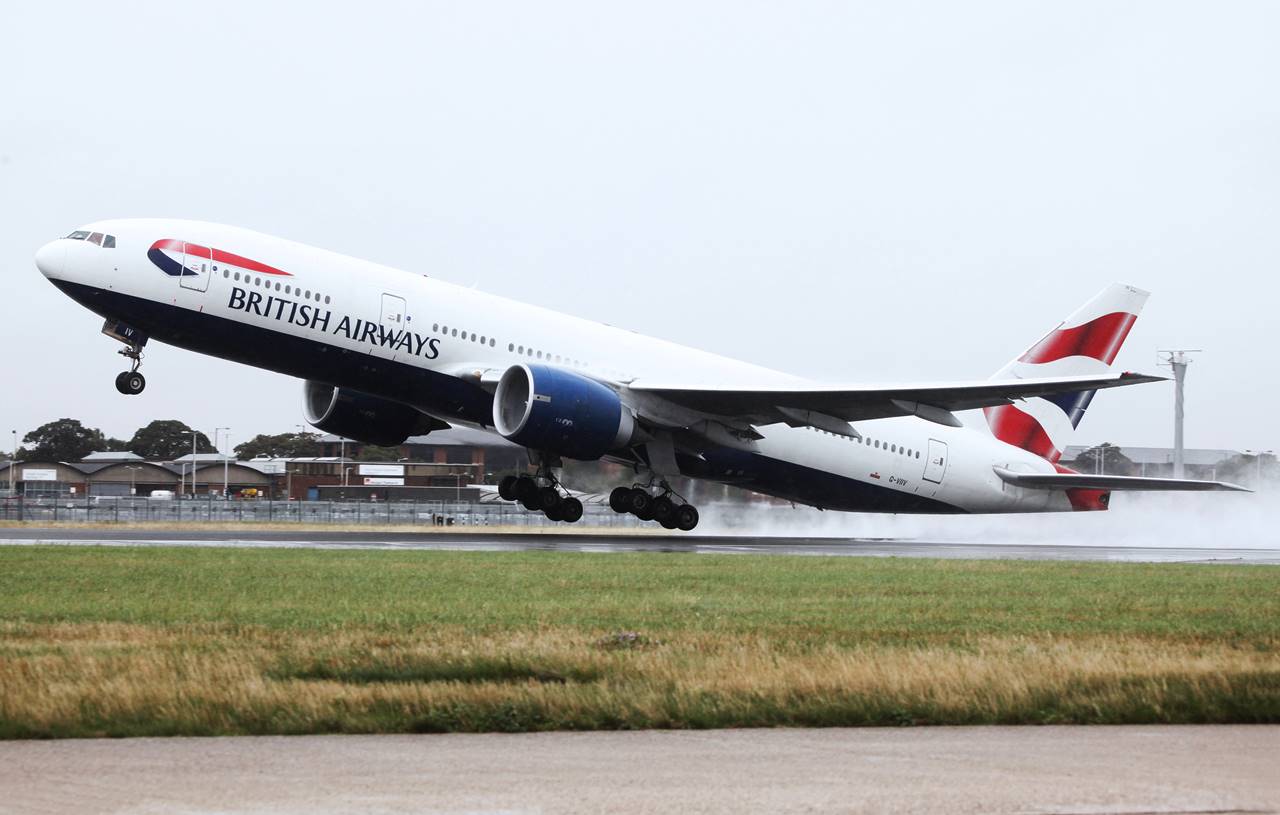 inflight wifi of british airways airlines