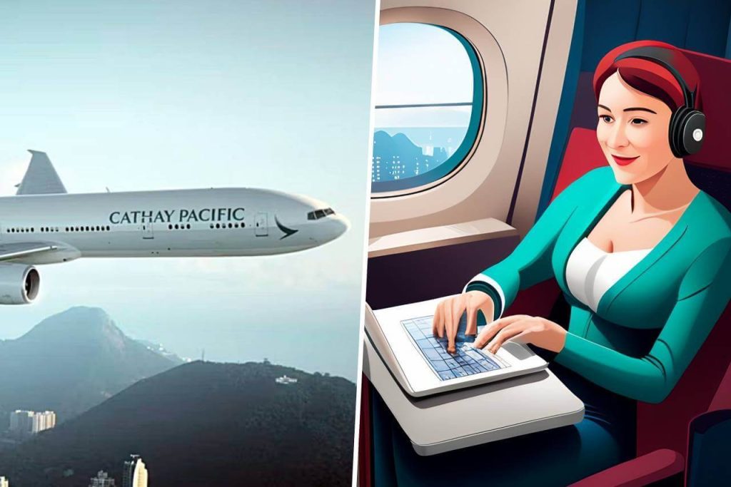 Cathay Pacific Inflight Wifi and Entertainment System Cabin Crew HQ