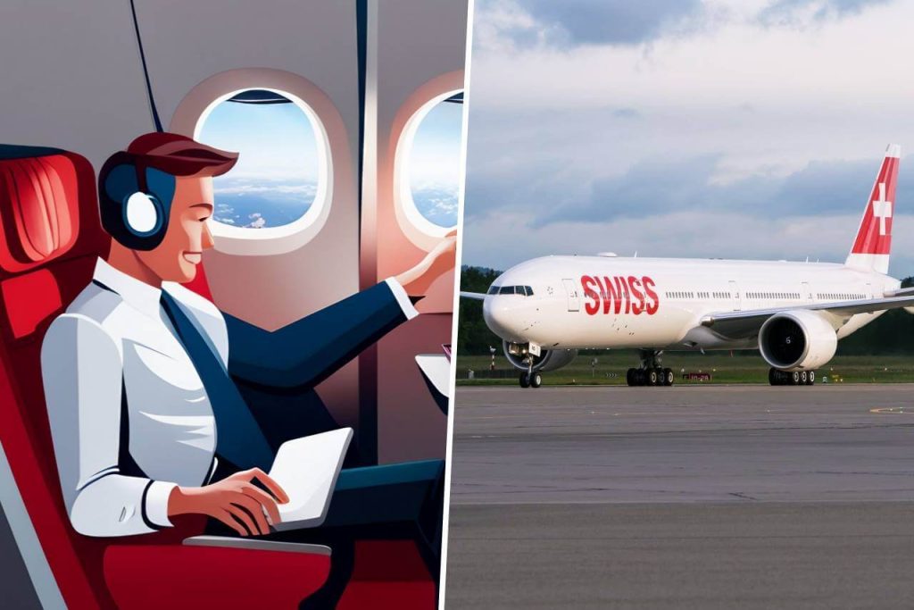 Swiss Connect Swiss Air Inflight WiFi and Entertainment System Cabin Crew HQ