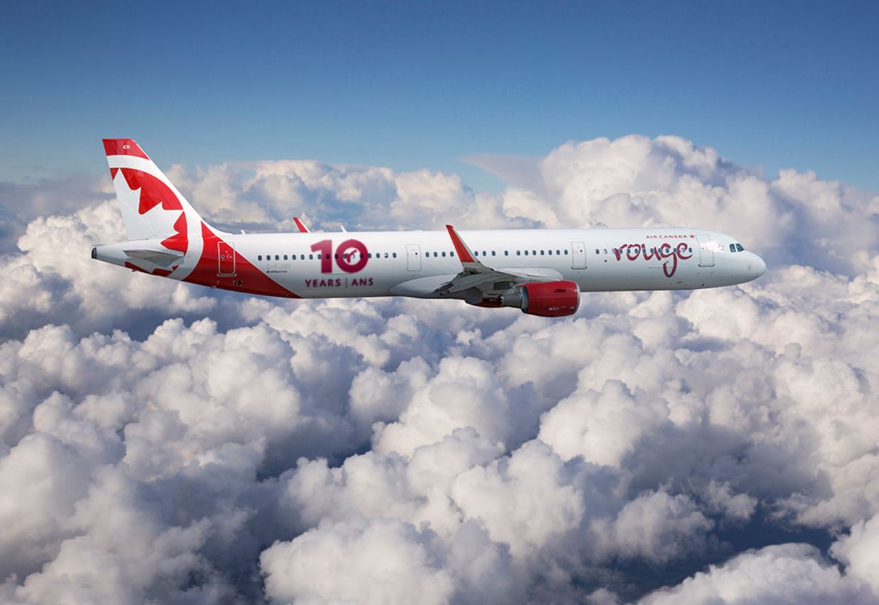 Air Canada Rouge for pilots and Air Canada Rouge Hub Locations for flight attendants