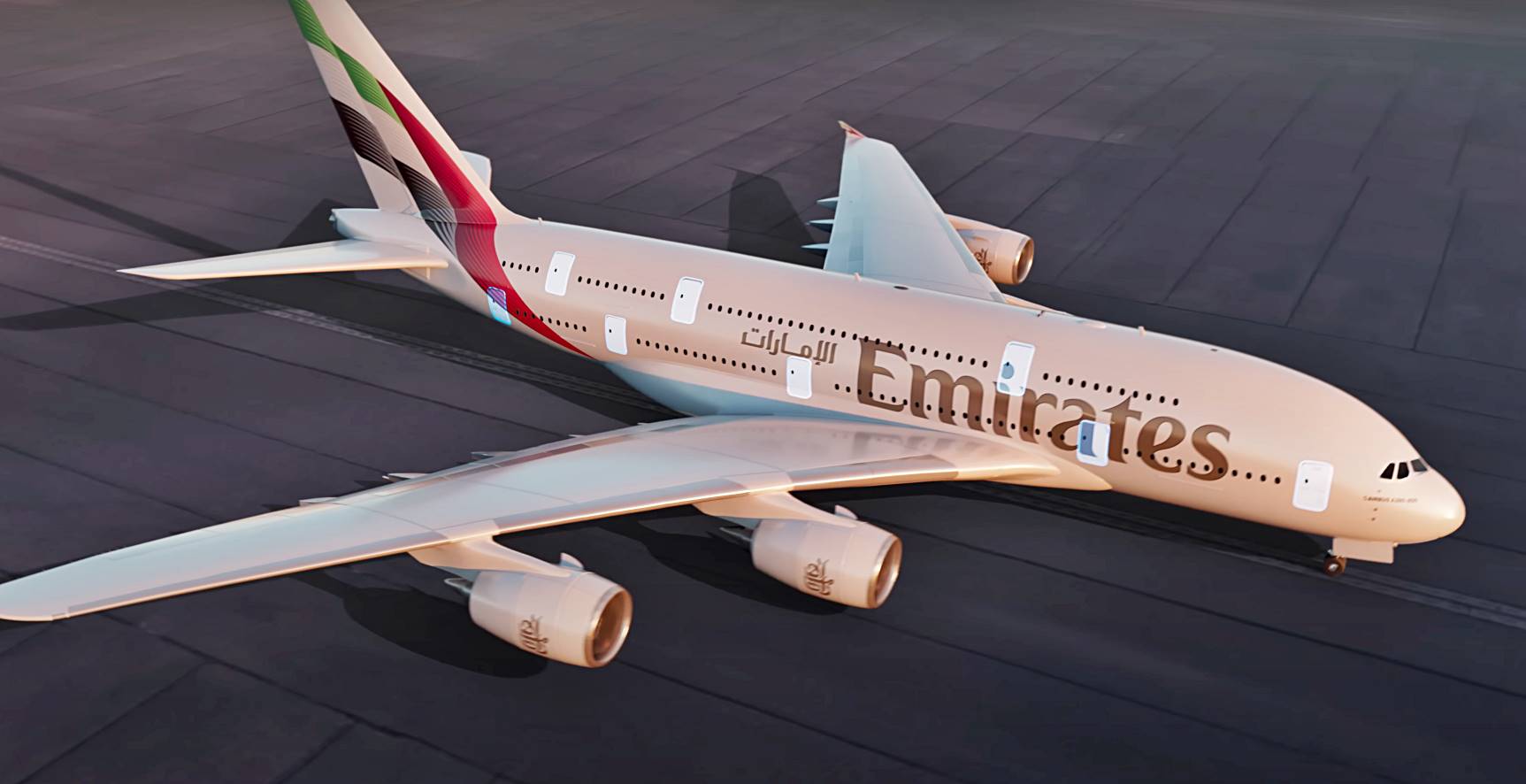 safety exits flight video emirates