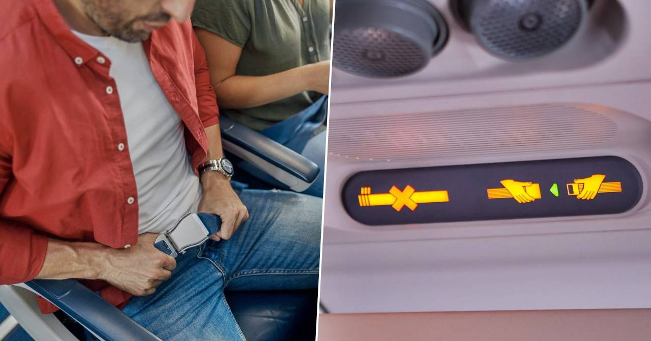 fine for unbuckling seatbelt right after landing in turkey